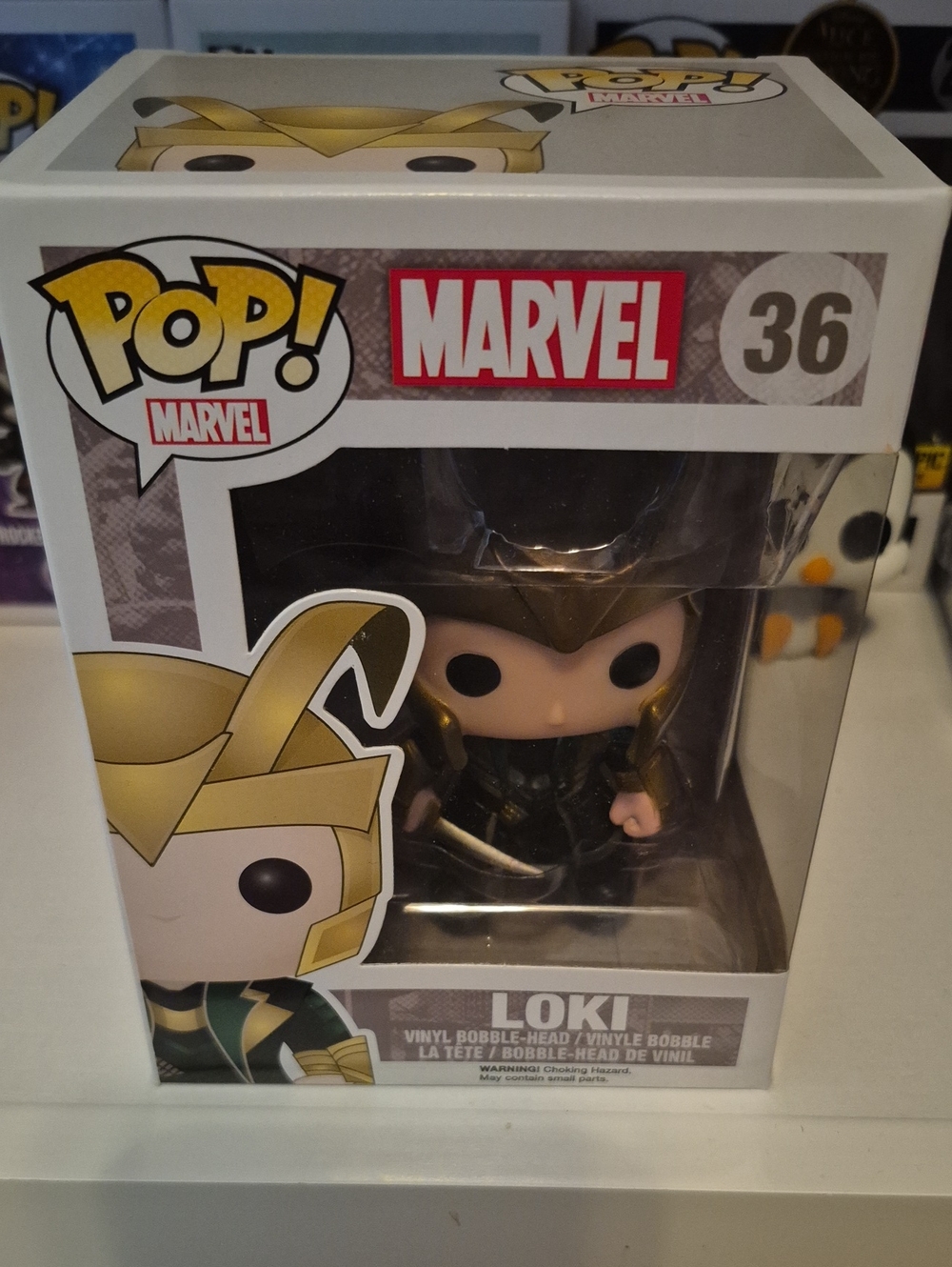 Funko Loki Pop! Vinyl Figure Gold and Green